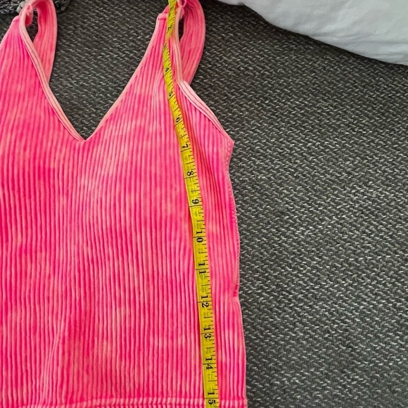 Zenana Outfitters Vibrant Pink Soft Ribbed Tank Top - Picture 4 of 5